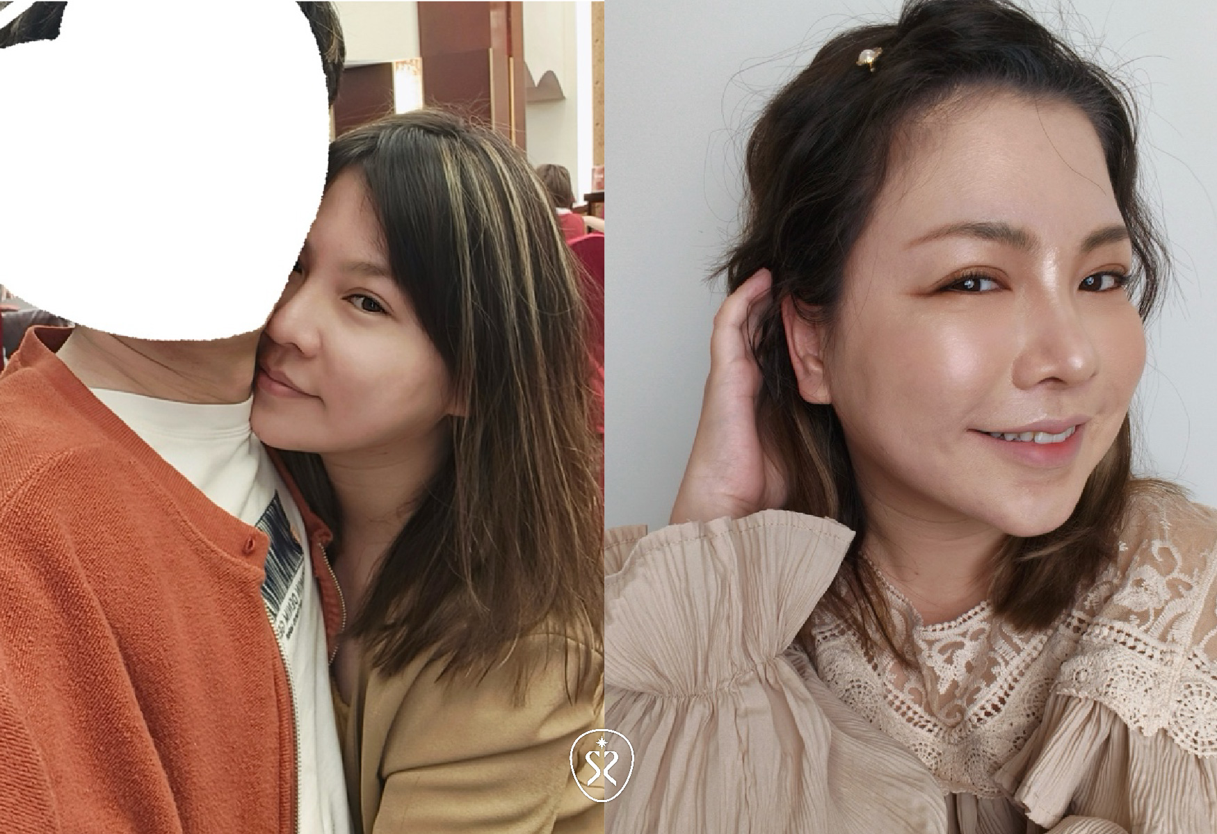 一張含有 人員, 人的臉孔, 服裝, 親吻 的圖片自動產生的描述